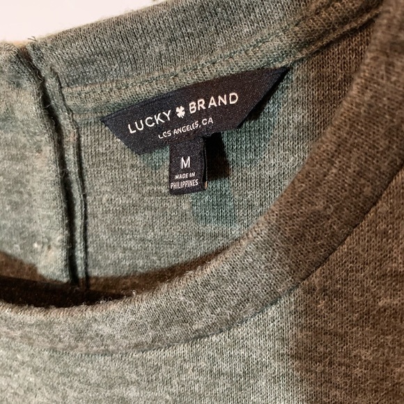 Lucky Brand Green Bell Sleeved Sweater - Picture 3 of 5